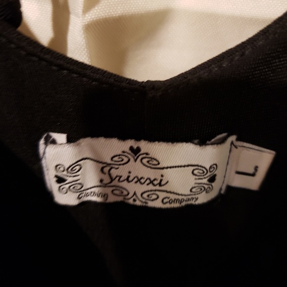 Black Cocktail Dress - Picture 7 of 8